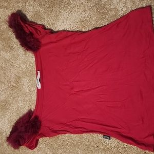 Moschino hot pink top!